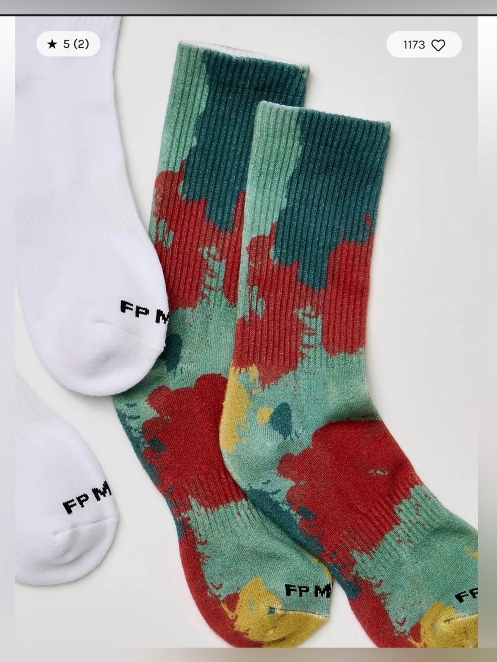 Free People Trail Away Socks NWT